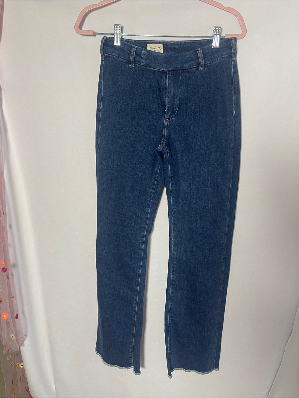 Pilcro Women's Indigo Straight-Leg Jeans